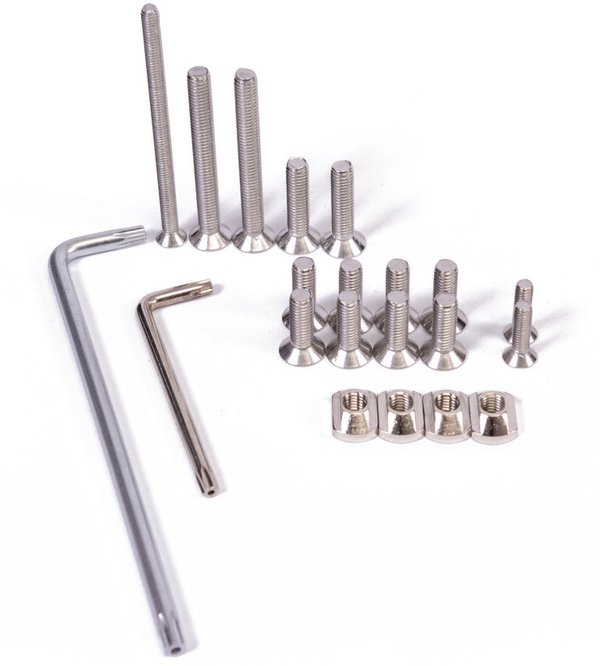 AXIS Screw Set stainless steel and Tool set
