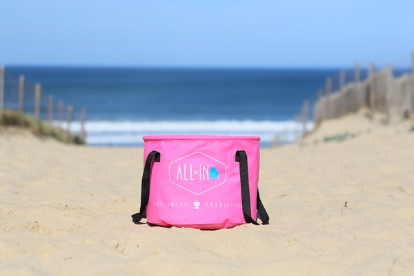 ALLIN Waterproof Dry Bucket 30L "pink" clean Kit