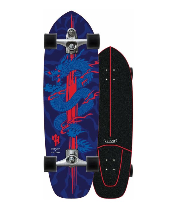 CARVER Surfskate 34'' Kai Lenny Dragon mit C7 Skateboard Achse